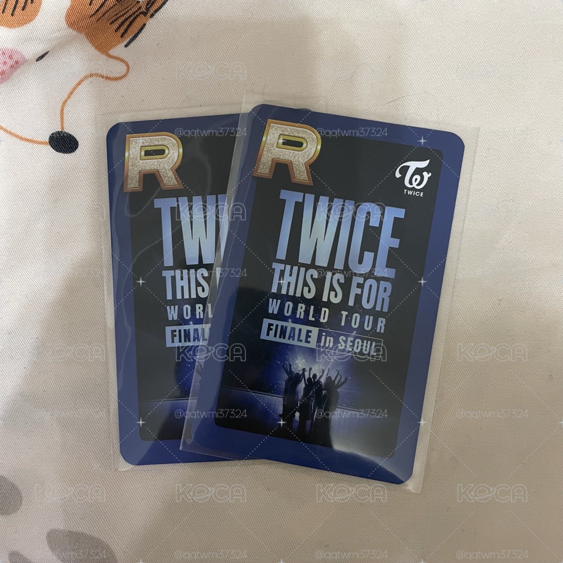現貨 TWICE 安可場遊戲卡團卡