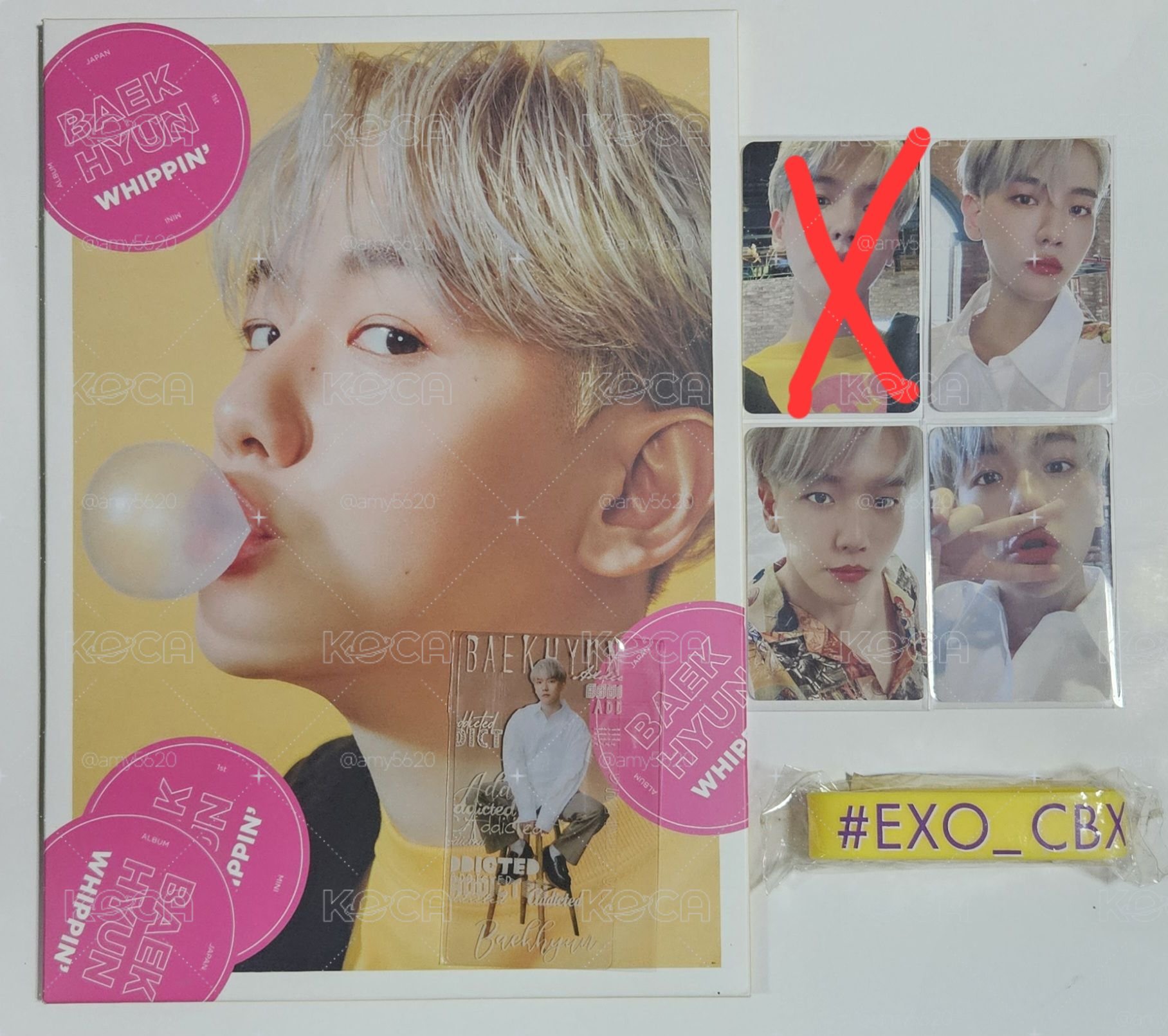 EXO BAEKHYUN(日本進口初回生產限定盤 WHIPPIN版