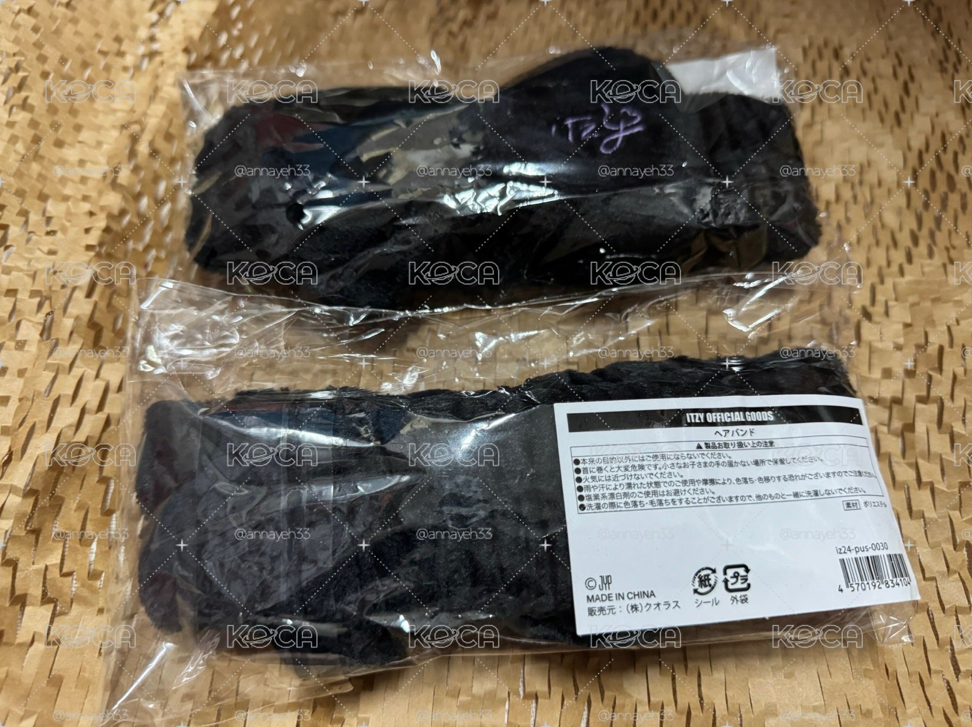 日周 髮帶