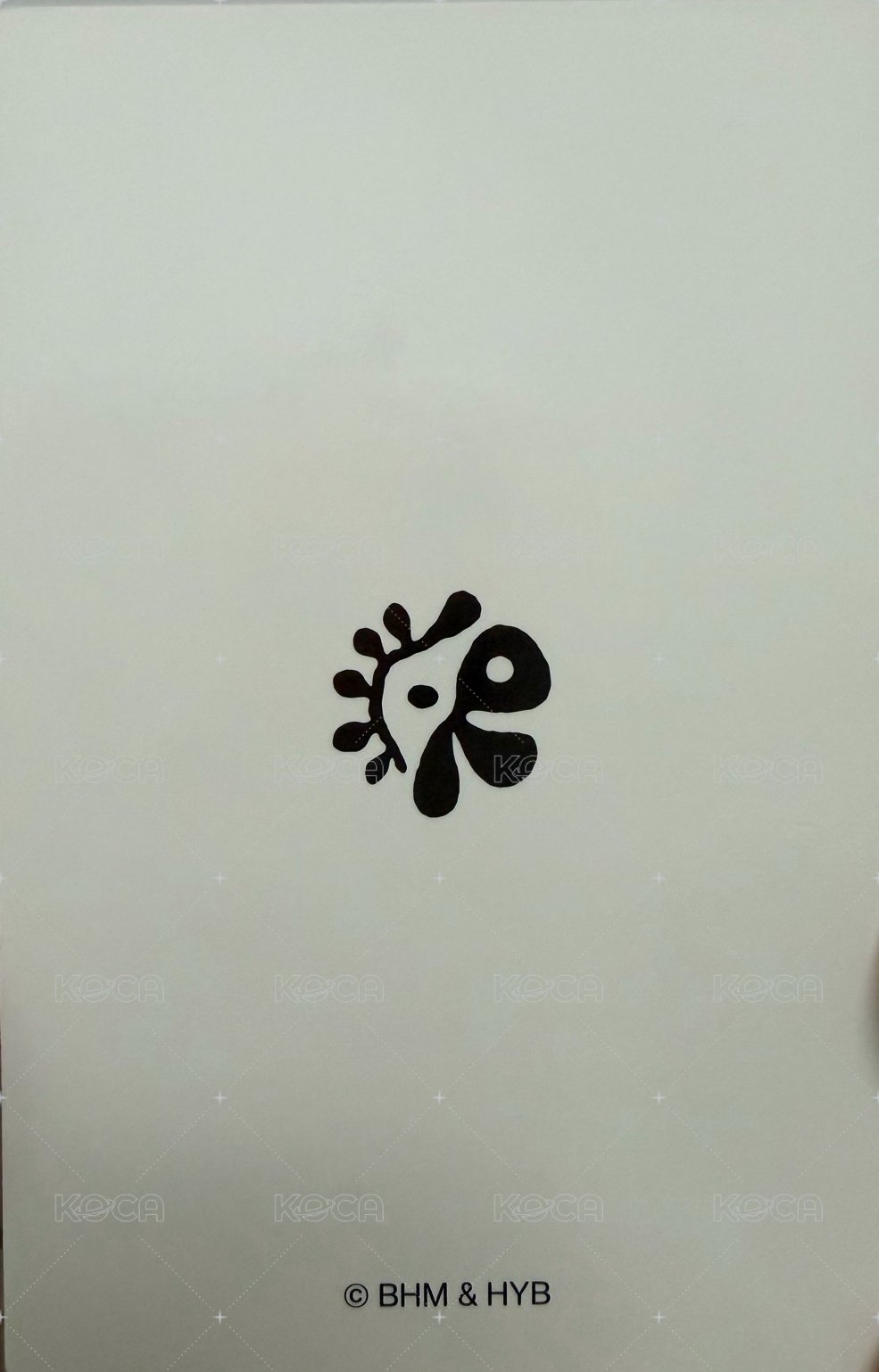 官方手燈 周邊卡 手燈卡1.0 背面