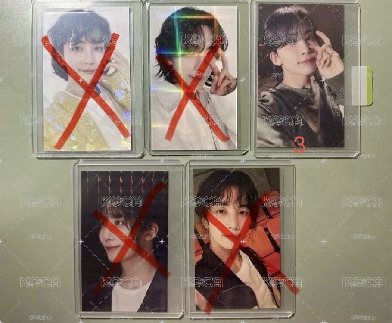 （夏季優惠）SEVENTEEN ALWAYS YOURS 淨漢 JEONGHAN 特典 LUCKY DRAW LD 小卡