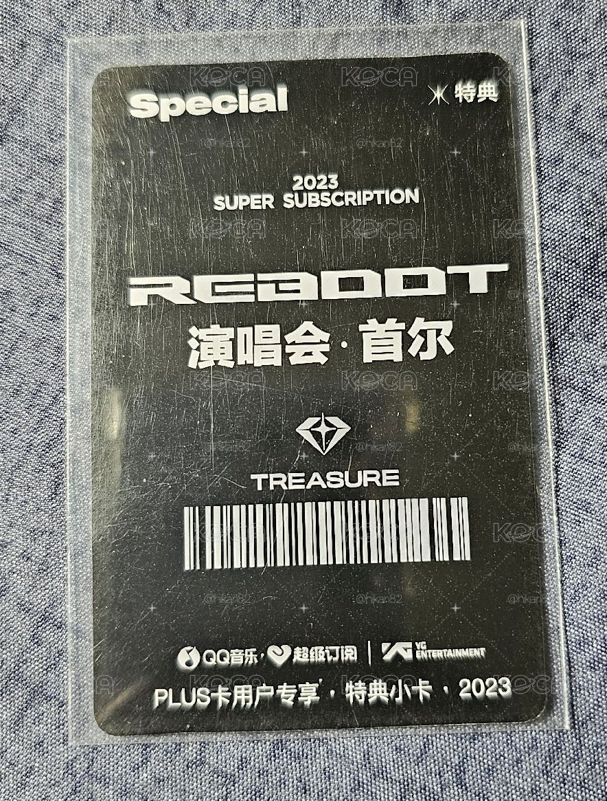 2023 TREASURE CONCERT [REBOOT] IN SEOUL ASAHI 