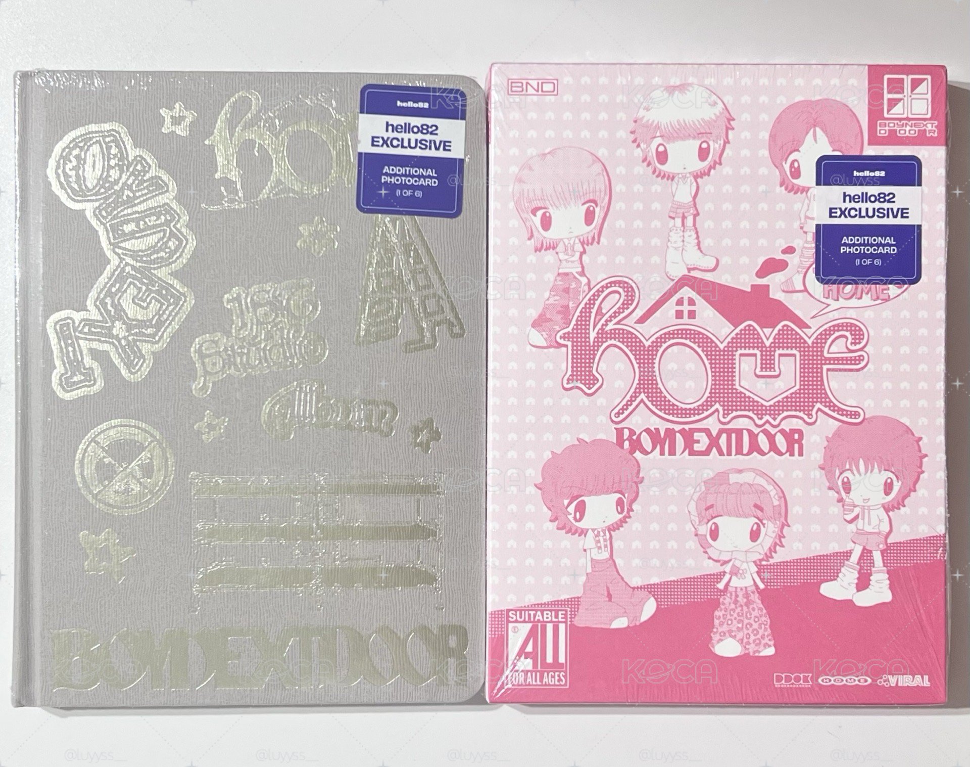 🚪Home hello82 未拆專 PB版+Sweet home版