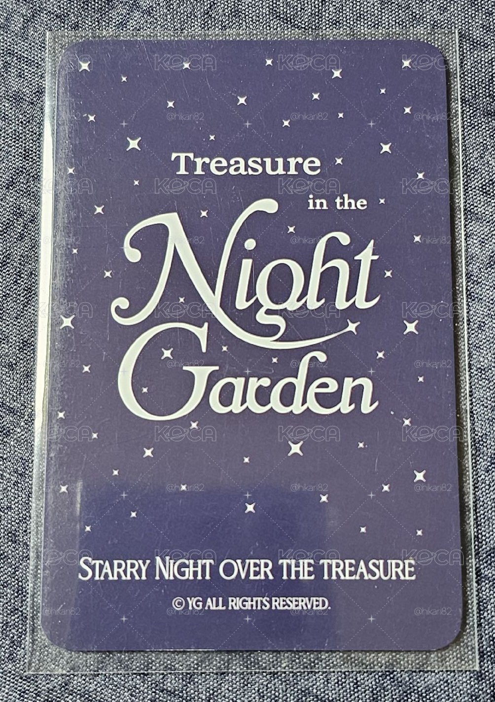 TREASURE in the NIGHT GARDEN YOSHI🐯