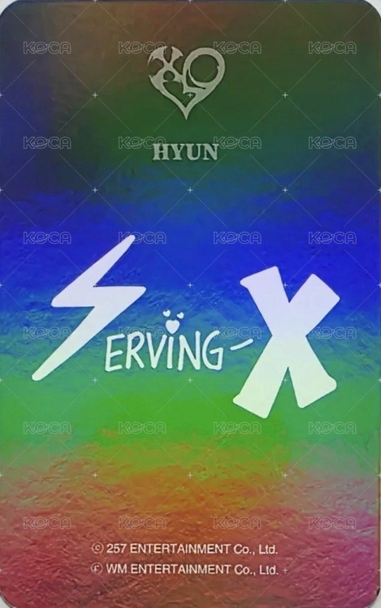 亞巡 <Serving-X> ALLMD 隨機卡  背面