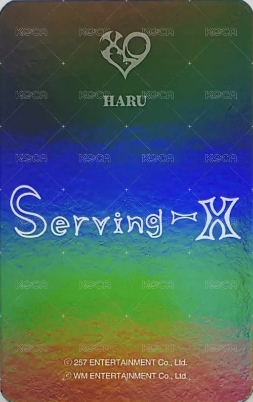 亞巡 <Serving-X> ALLMD 隨機卡  背面