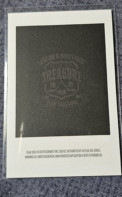 TREASURE 2025 SEASON’S GREETINGS YOSHI 🐯
