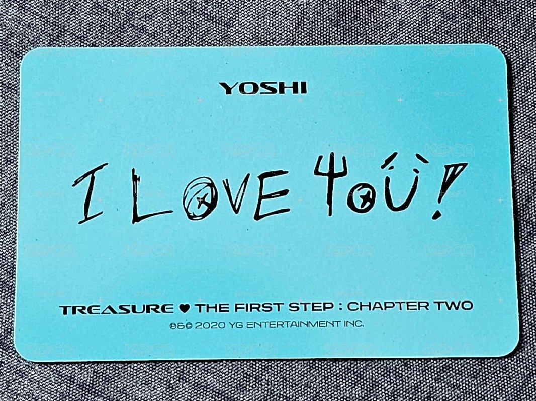 TREASURE THE FIRST STEP:CHAPTER TWO YOSHI 🐯