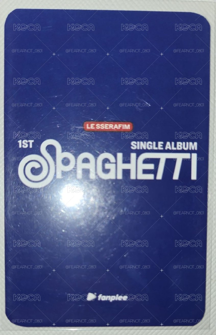 SPAGHETTI 簽售恩採卡