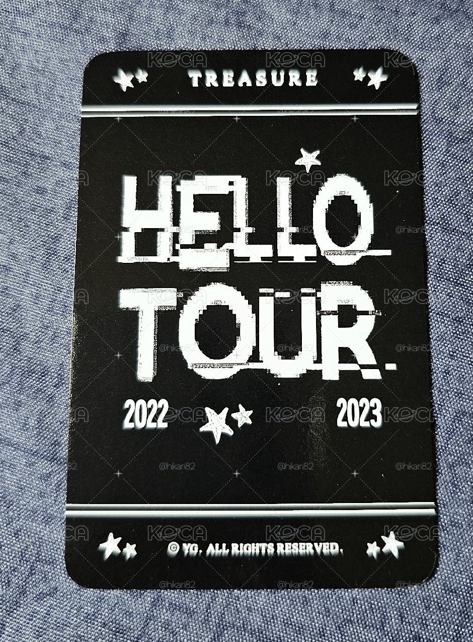 TREASURE JAPAN ARENA TOUR 2022-23~HELLO~ YOSHI 🐯