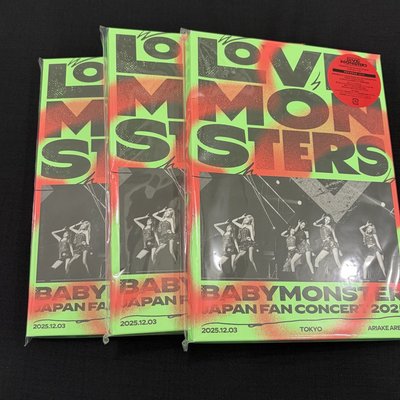 BABYMONSTER｜LOVE MONSTERS 藍光初回限定盤 未拆專