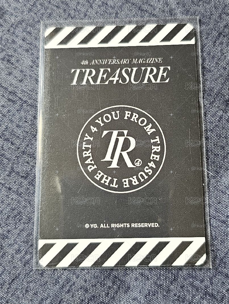TREASURE 4th ANNIVERSARY MAGAZINE YOSHI 🐯