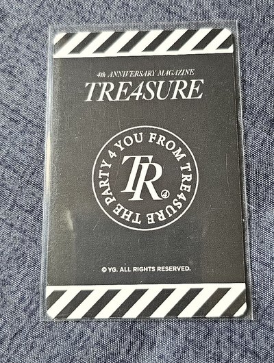 TREASURE 4th ANNIVERSARY MAGAZINE YOSHI 🐯