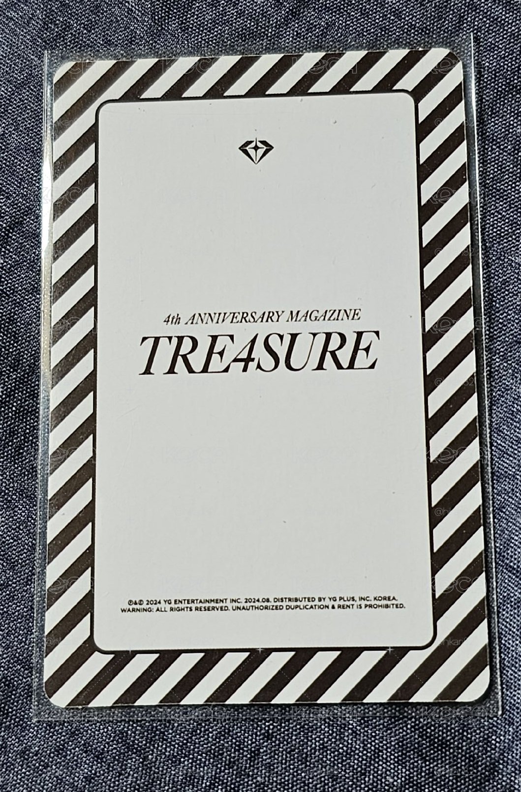TREASURE 4th ANNIVERSARY MAGAZINE YOSHI 🐯