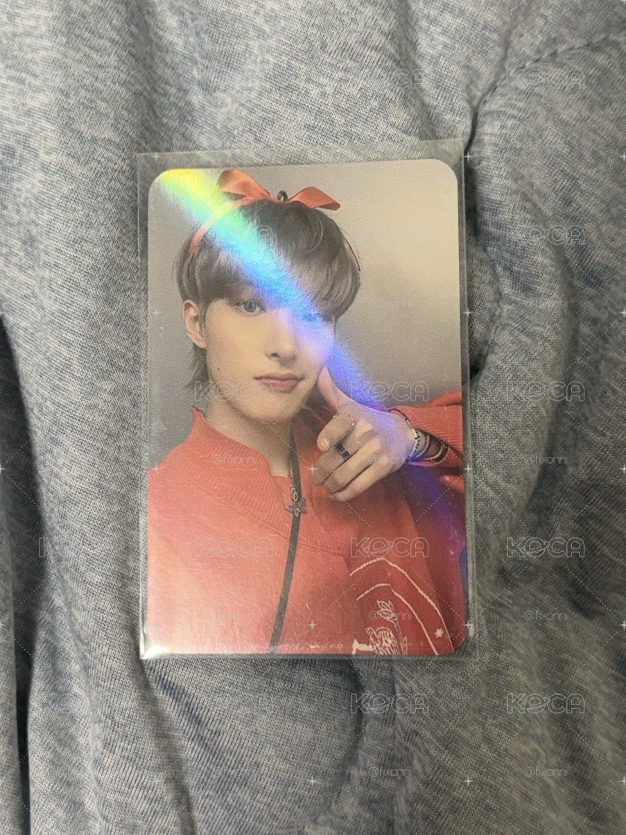 ATEEZ 琦 蝴蝶結🎀 特典卡