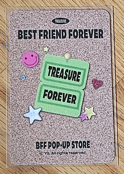 TREASURE BEST FRIEND FOREVER YOSHI 🐯