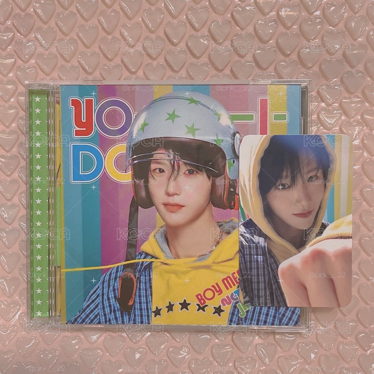 YO-I-DON! / BOY MEETS GIRL jaehee 單封+卡 （不含應募券）