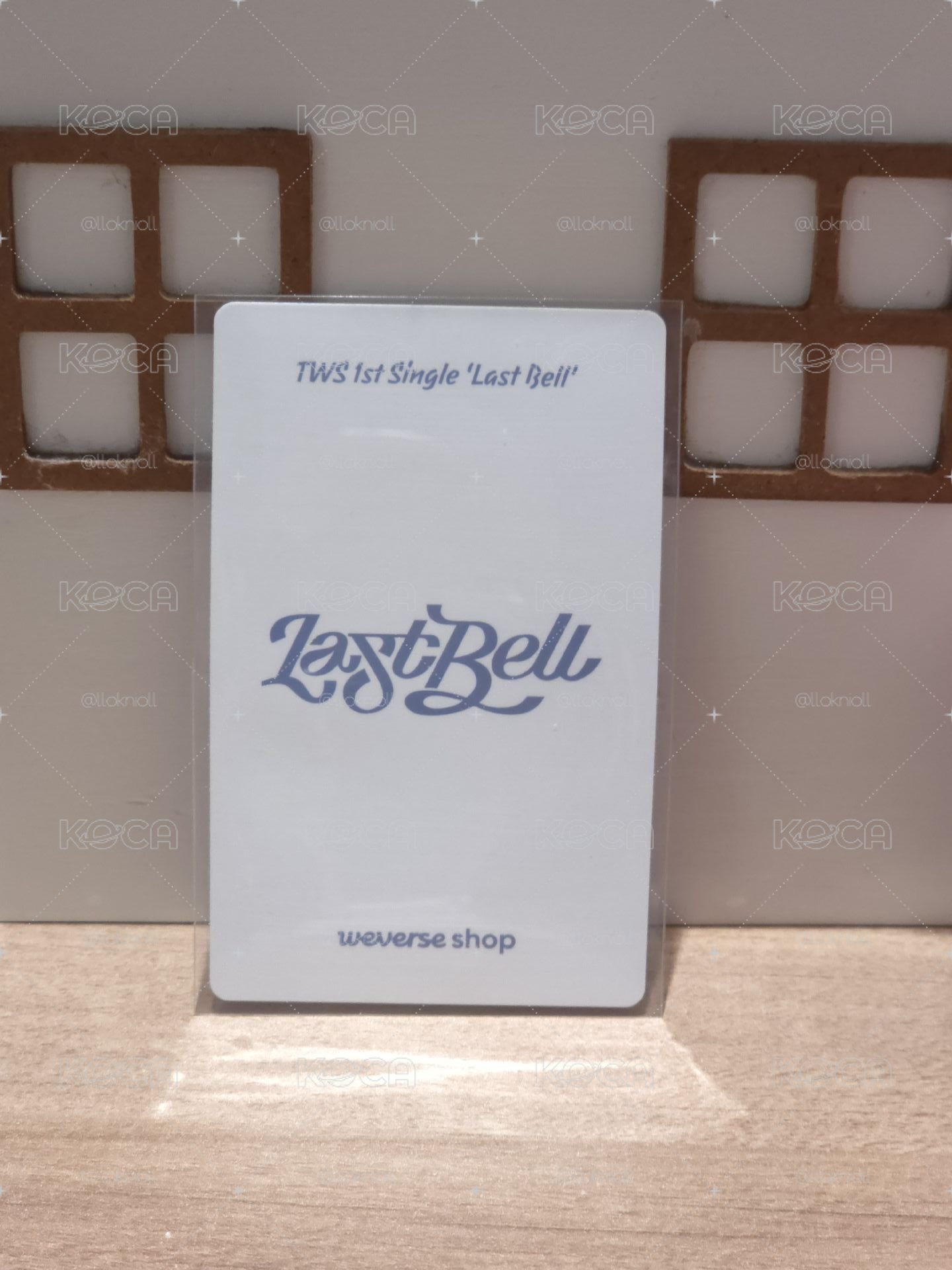 志薰 Last Bell wvs 簽售卡 