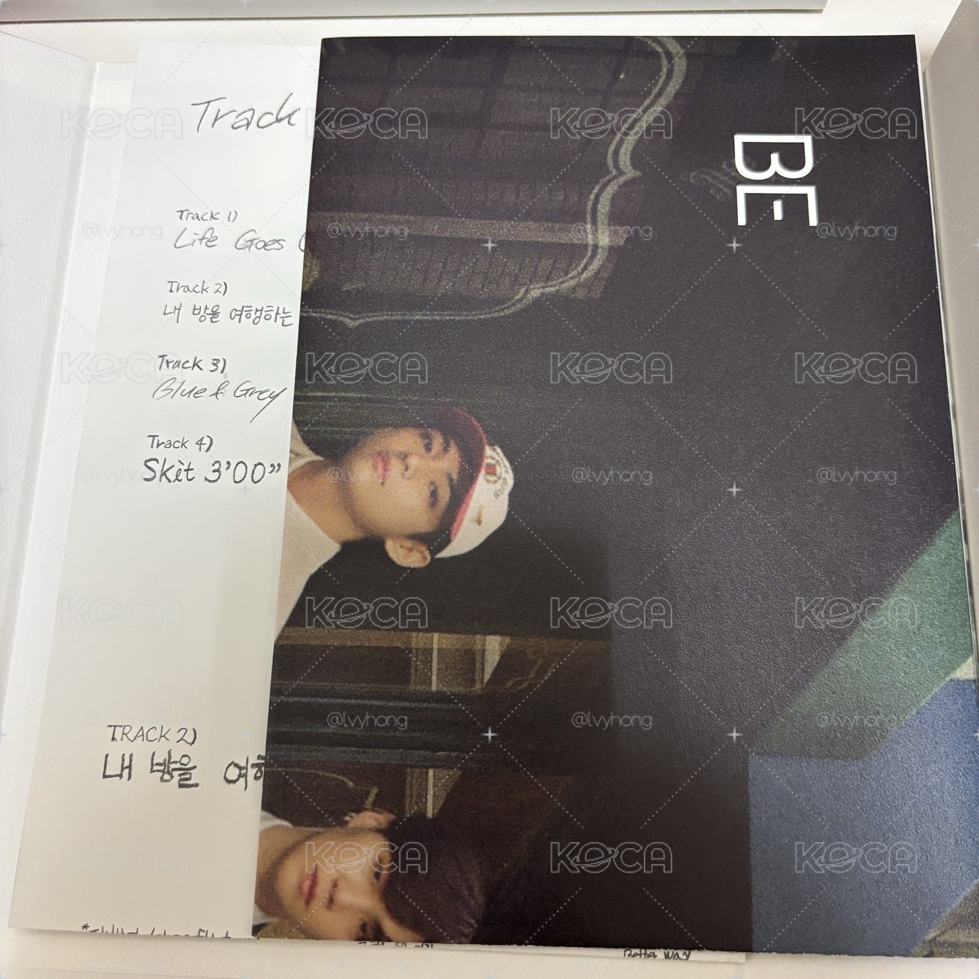 BTS BE豪華版空專