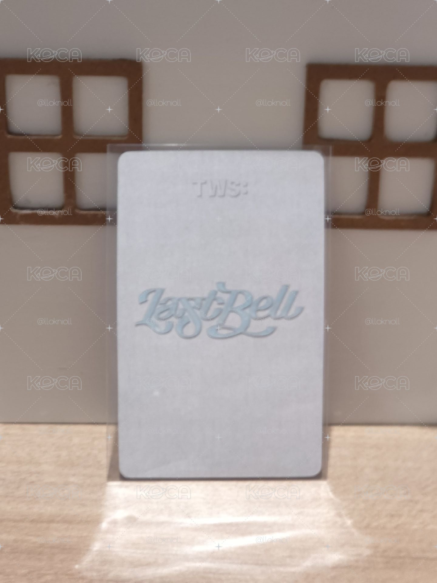 志薰 Last Bell 環球 特典卡 
