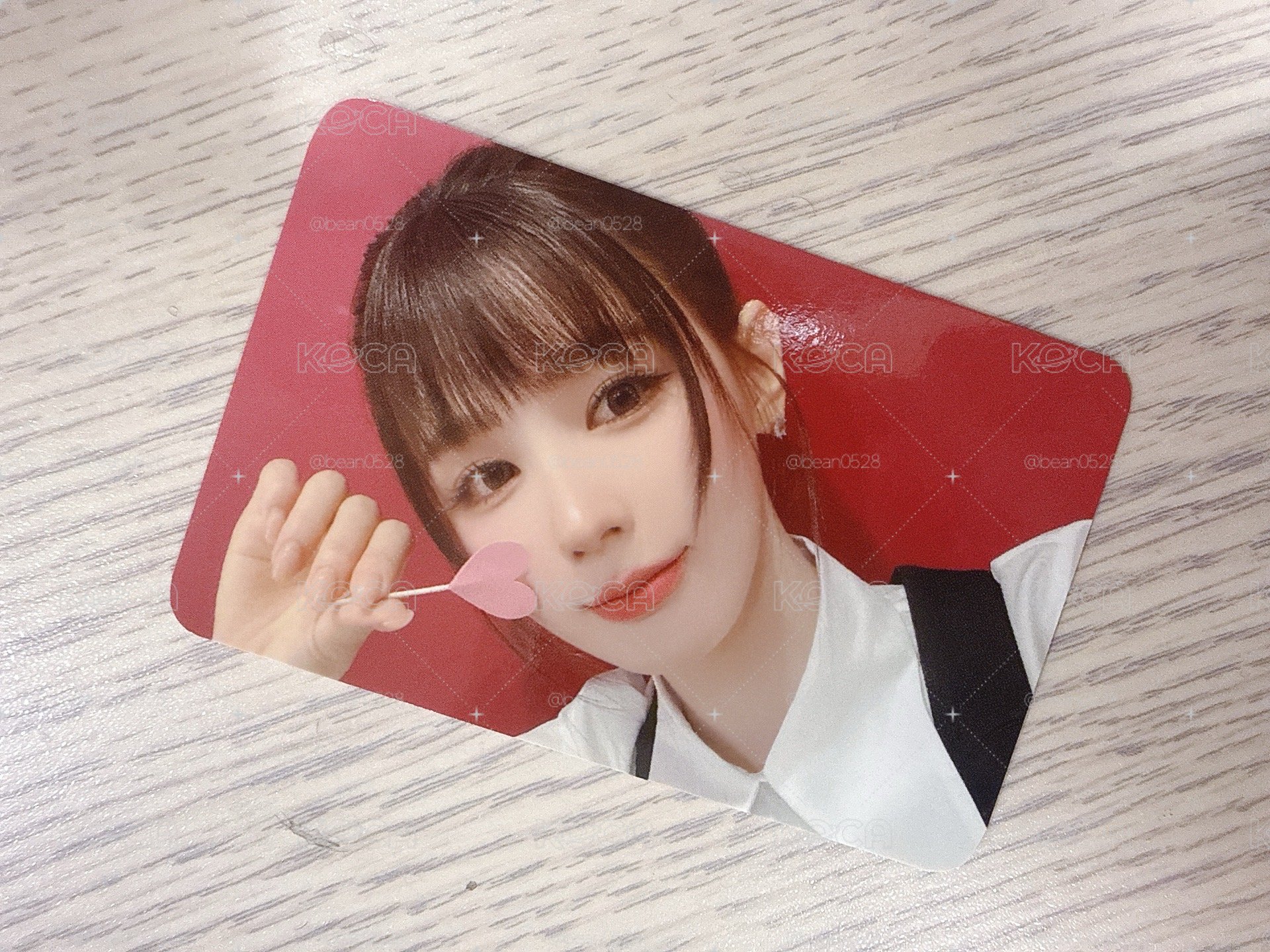 We are 楠藝 5.0 線上 幸運卡 愛心 曺薇娟Miyeon