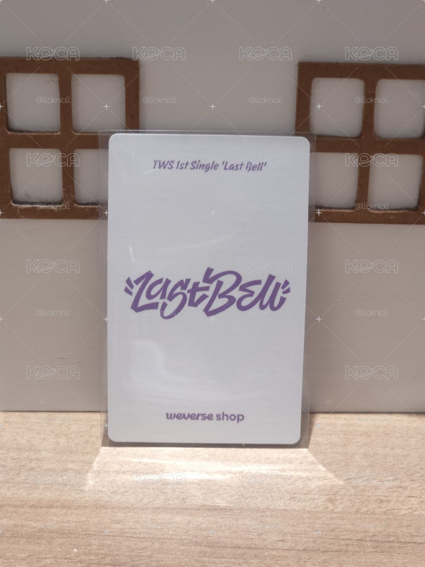 志薰 Last Bell wvs 單封 直播卡 