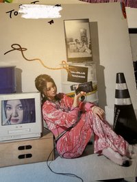 媛媛靠電視