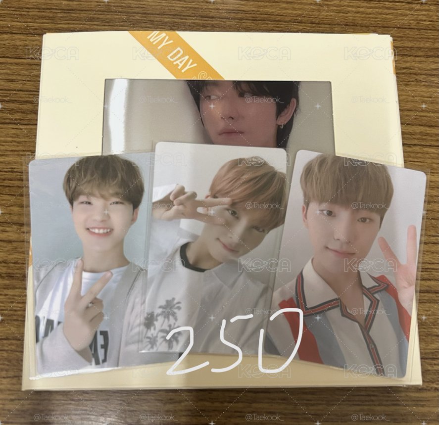 Seventeen 專輯 小卡