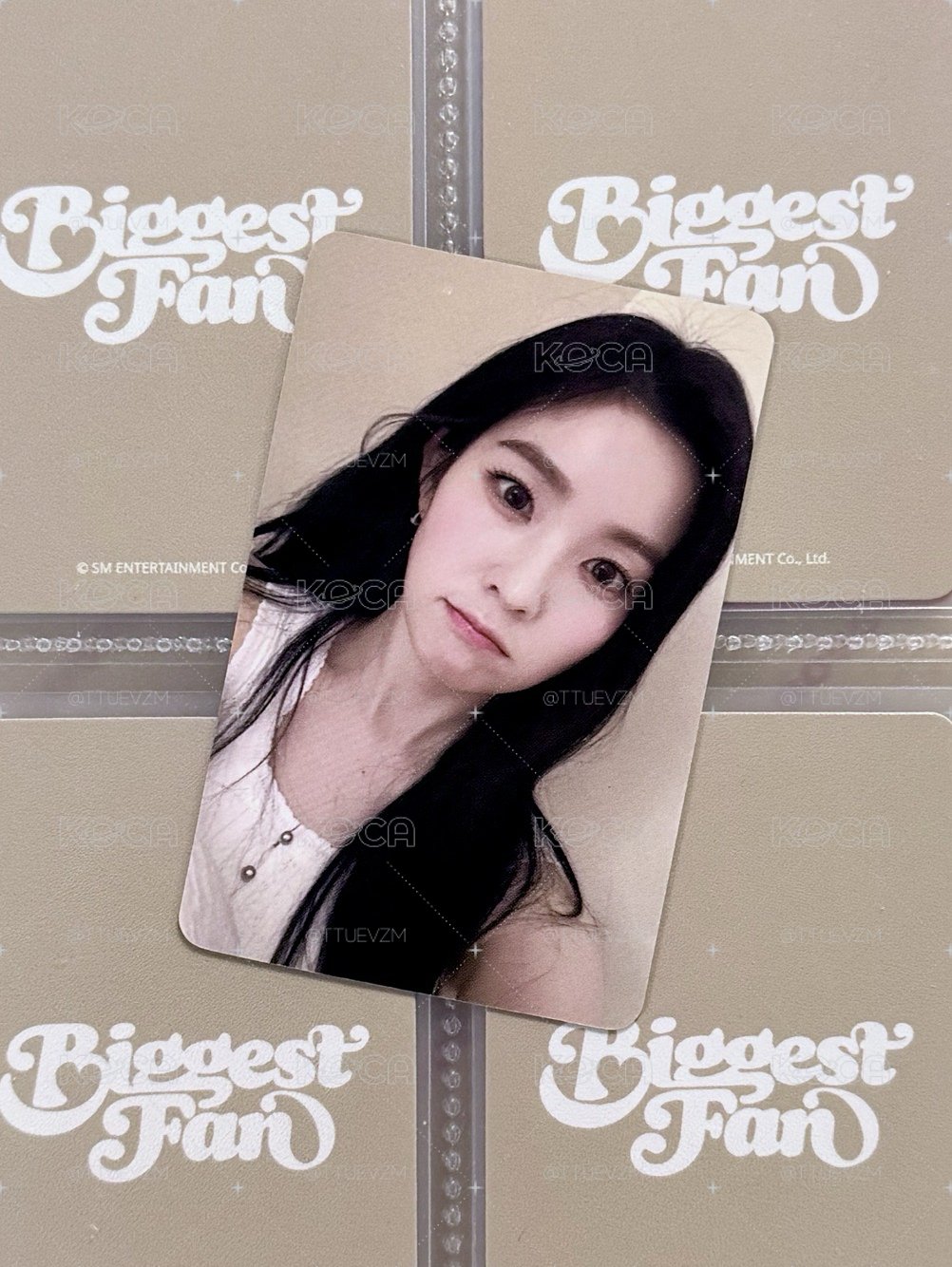 IRENE SR特典卡 中文卡背