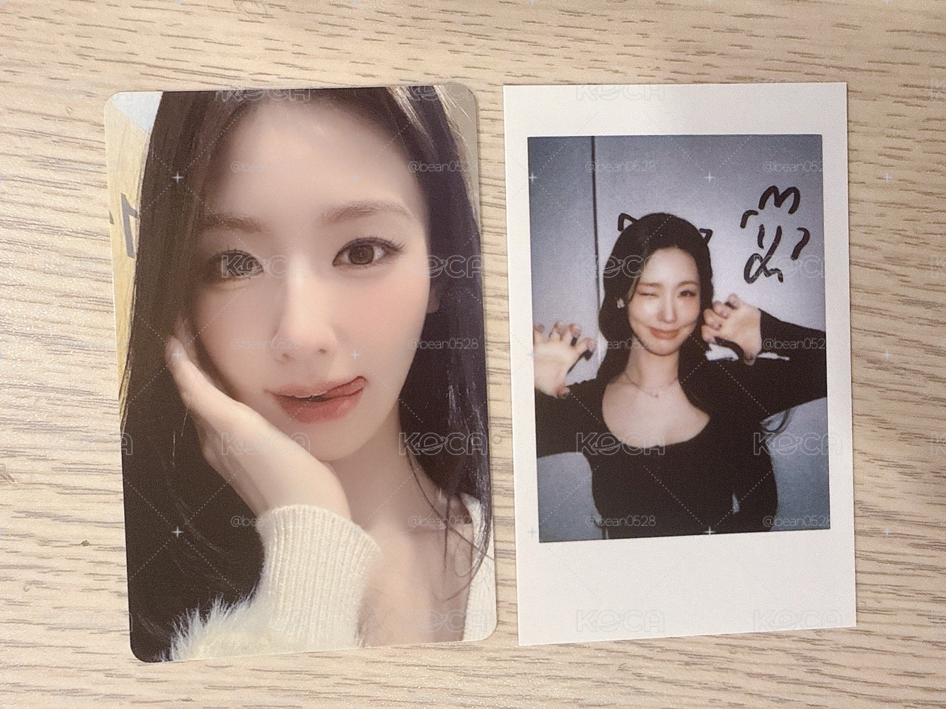 MY, Lover 泡泡摩奇 上海線下 簽售卡 曺薇娟Miyeon