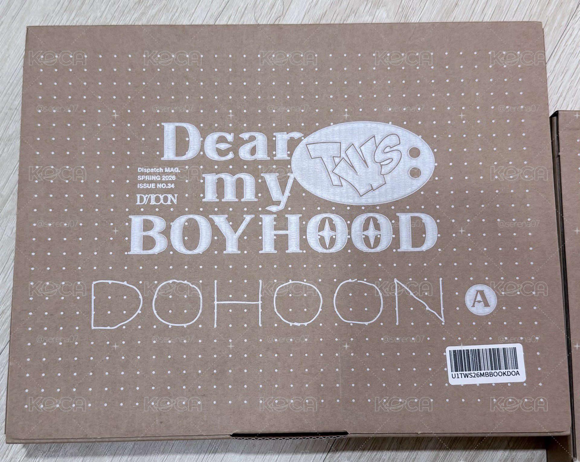 DICON Dear my BOYHOOD 雜誌 （含wvs特典）