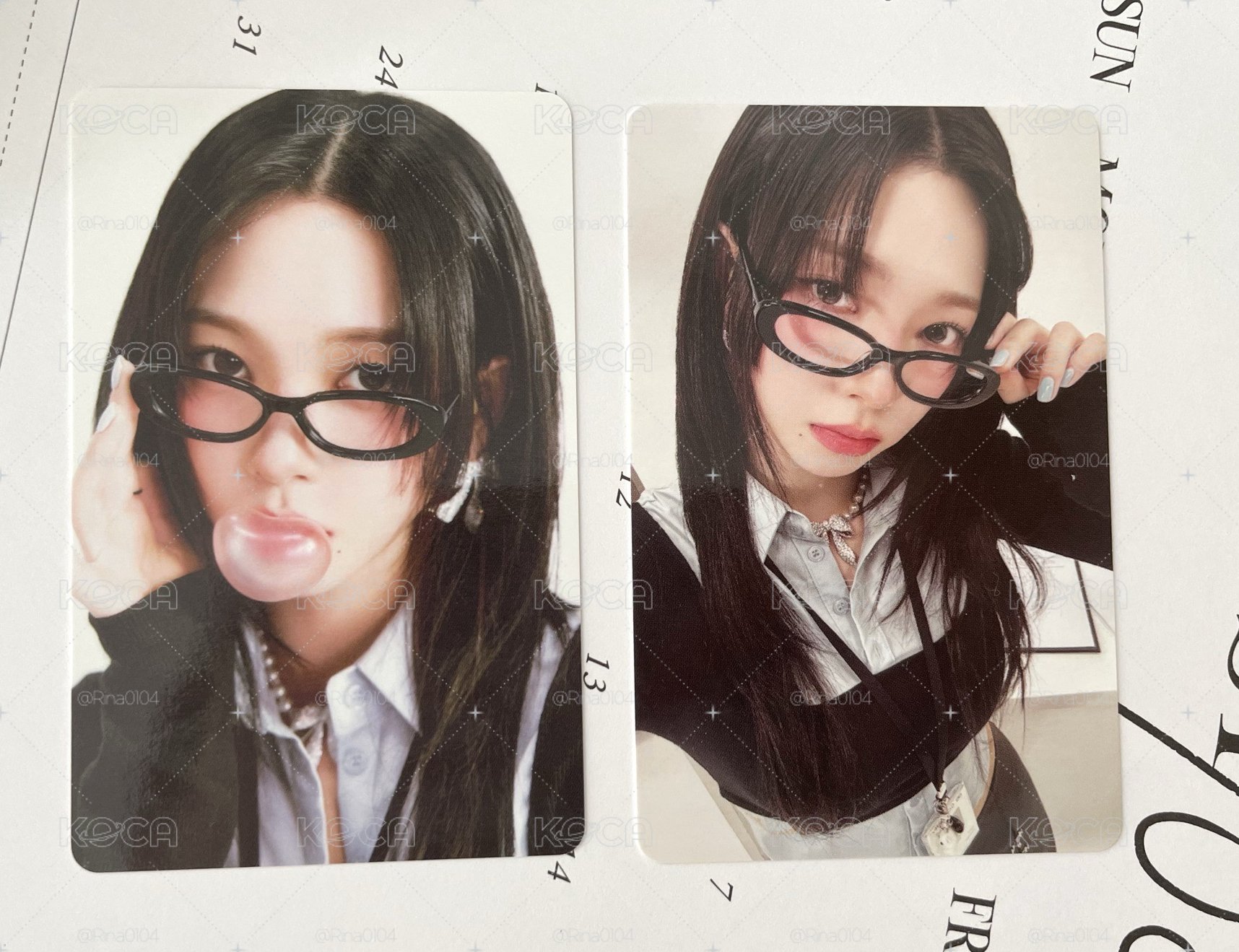 aespa 2025年曆 Karina 年曆卡