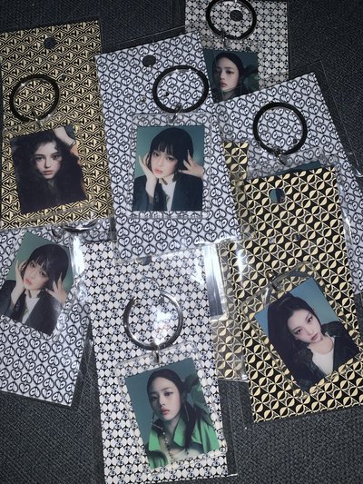 Newjeans 相片鑰匙圈掛飾