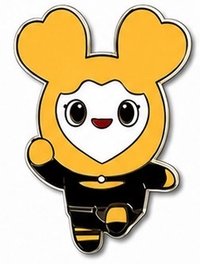 JP出道四週年 JYP JAPAN 徽章 