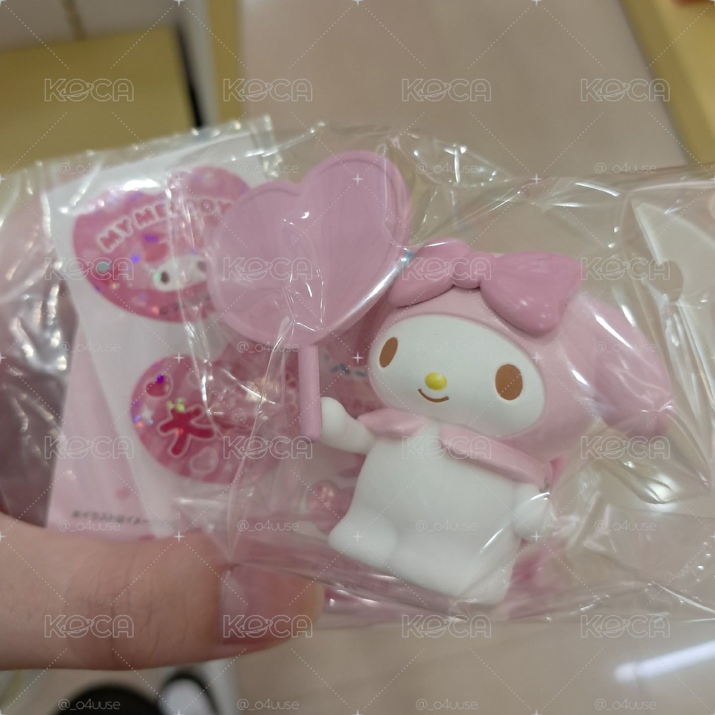 三麗鷗美樂蒂手指玩偶
