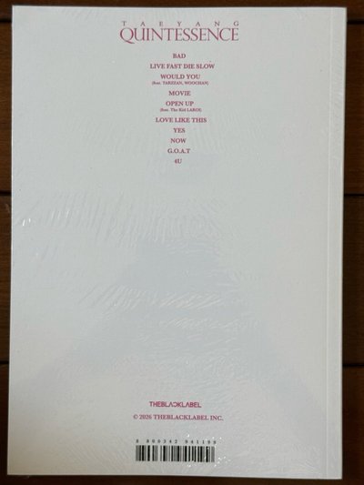TAEYANG 周邊