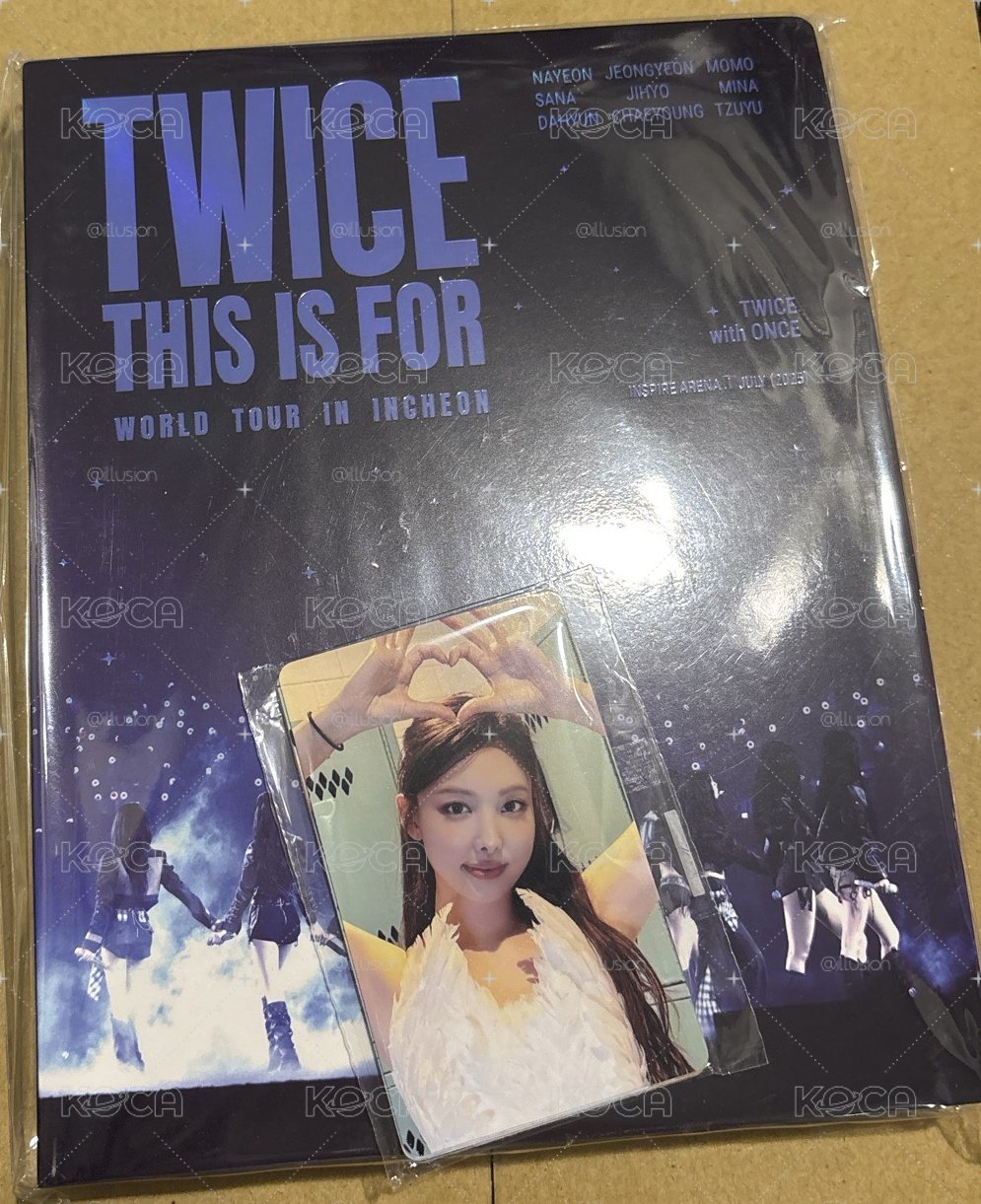TWICE2025 6th World Tour 'THIS IS FOR'專輯】現貨TWICE 仁川場DVD 含