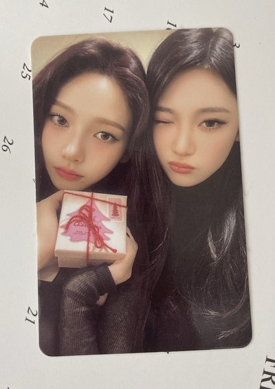 aespa 2024 pink Christmas 柚寧 雙人卡