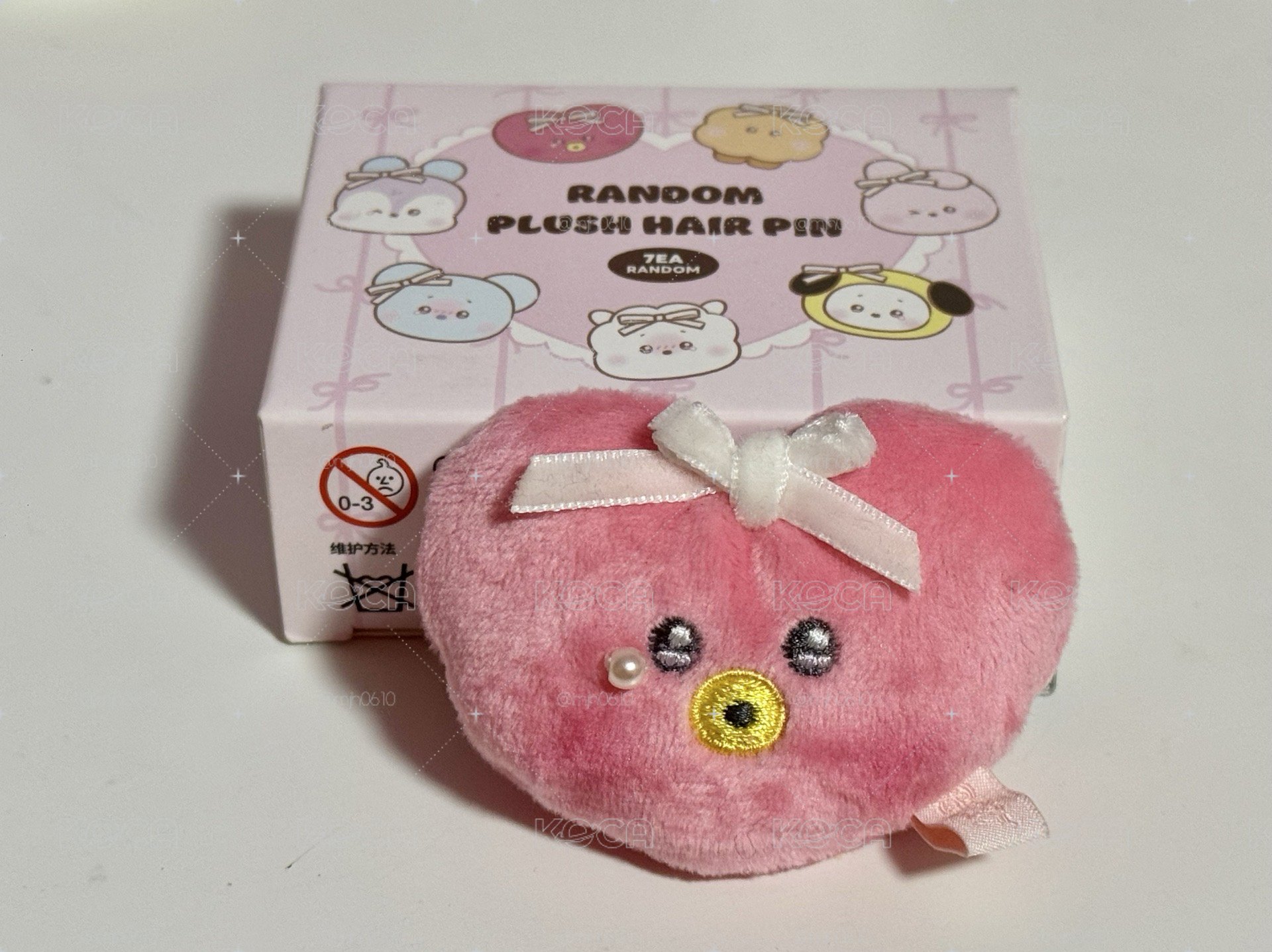 BT21 盲盒髮夾 確認款