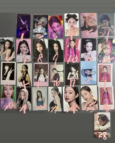 BLACKPINK Jennie小卡