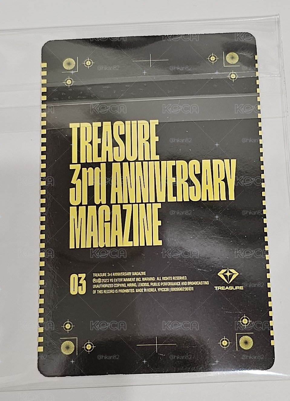 TREASURE 3rd ANNIVERSARY MAGAZINE CHOI HYUNSUK🦔