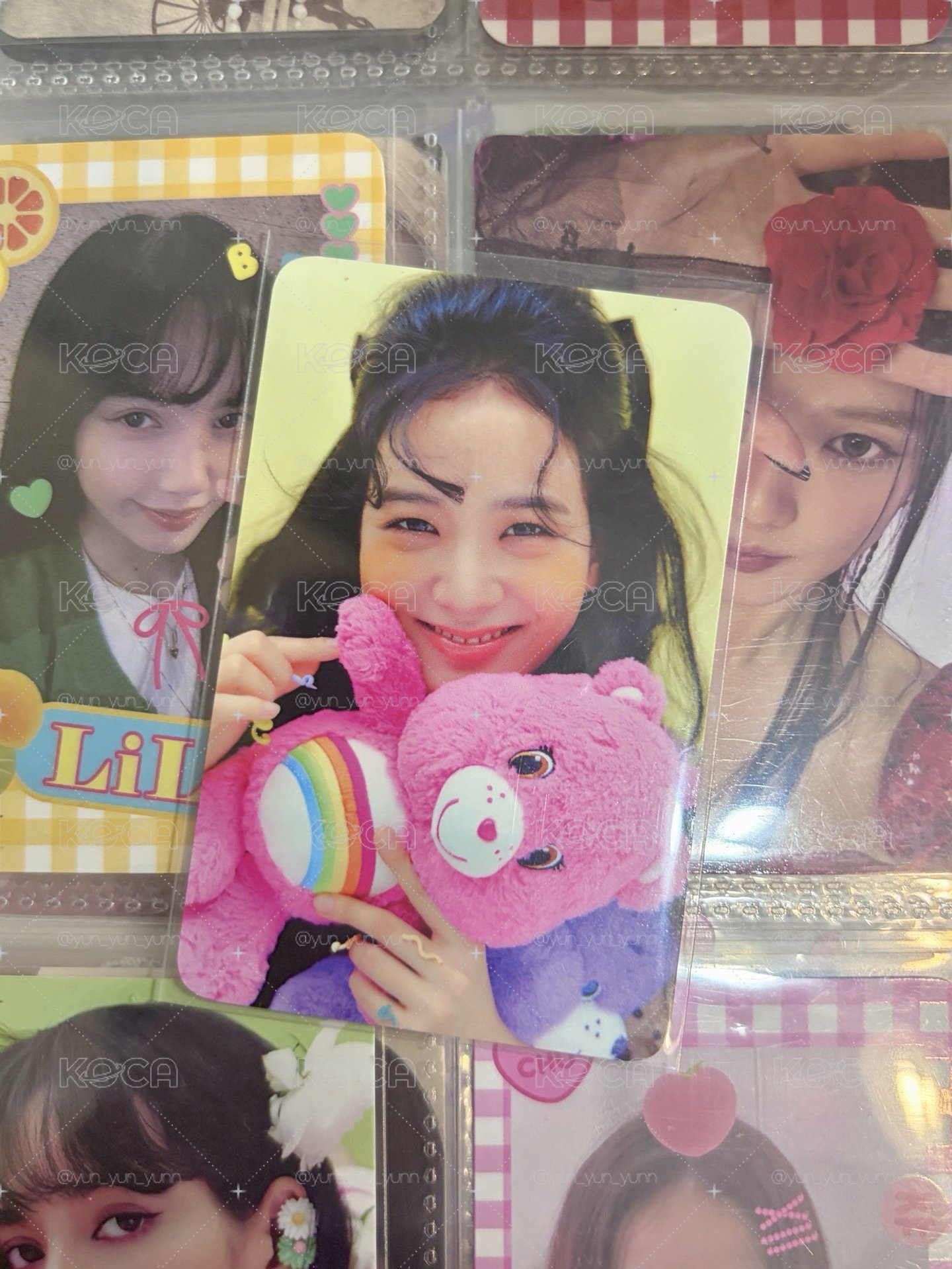 BLACKPINK Jisoo 秀 2021年曆 k4 特典卡 