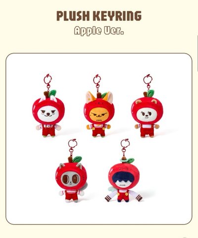 Plush Keyring (Apple Ver.)