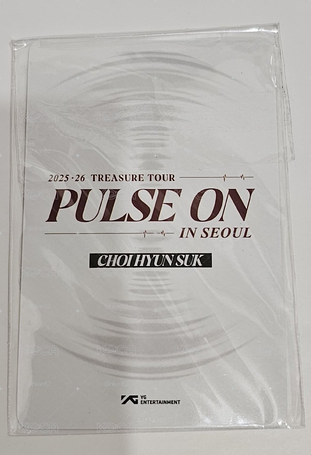 TREASURE TOUR [PULSE ON] IN SEOUL Choi Hyun-suk🦔