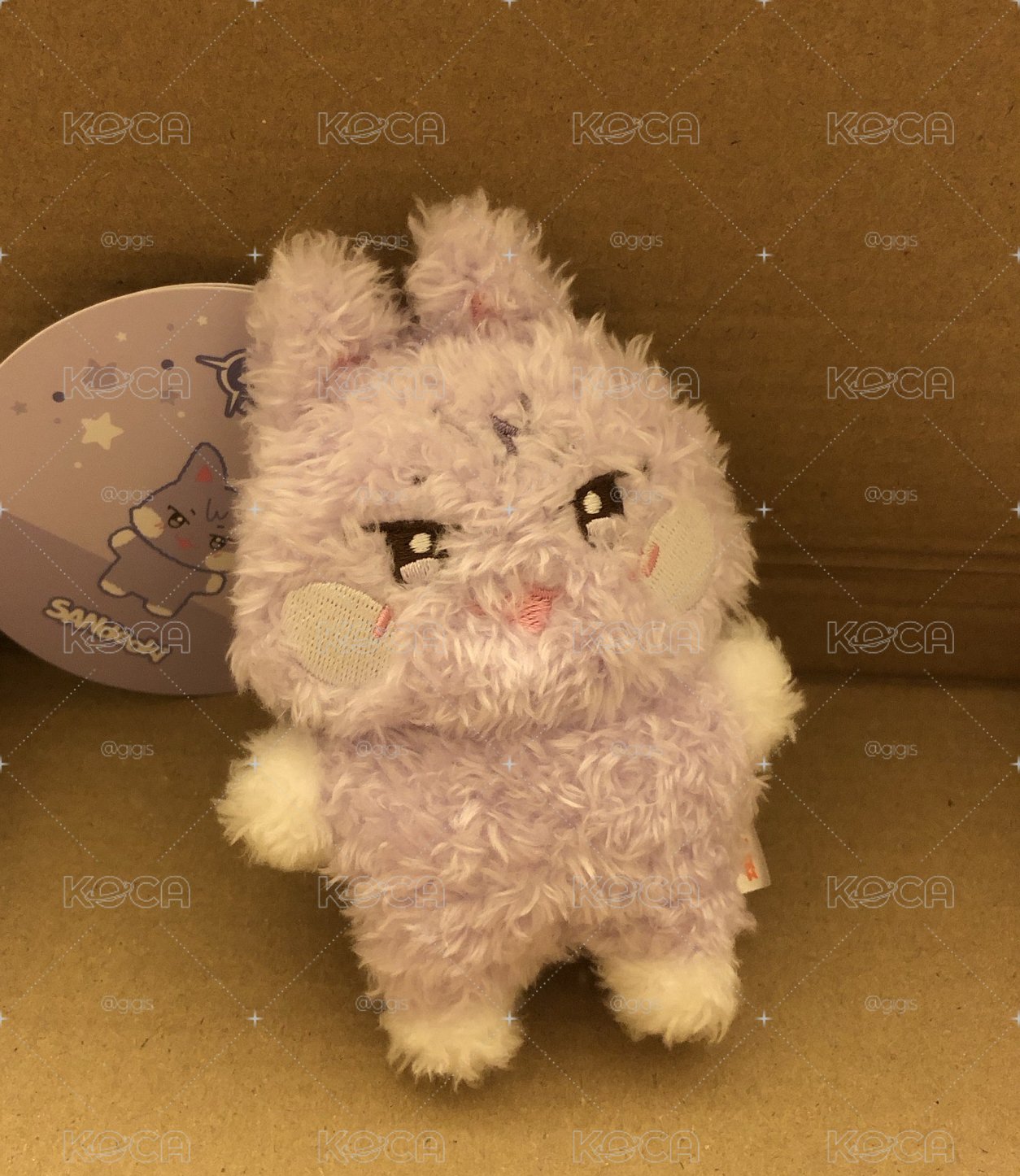 ANITEEZ IN TREASURE 吊娃 MINI PLUSH崔傘娃娃（潦草娃娃）