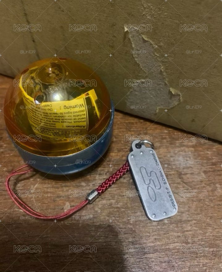 火影忍者 殺人蜂 八尾 鐵製吊牌 扭蛋