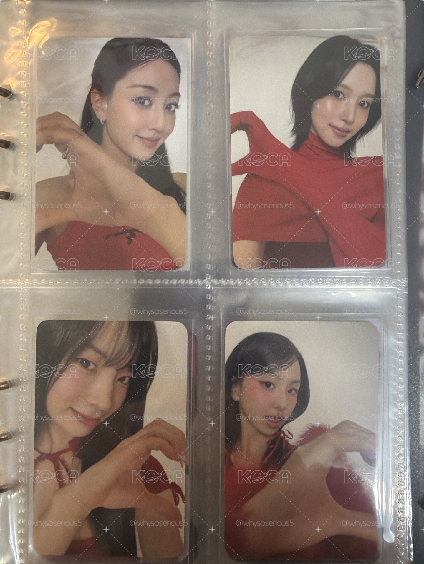 2026TWICE韓版年曆WM特典卡 一套