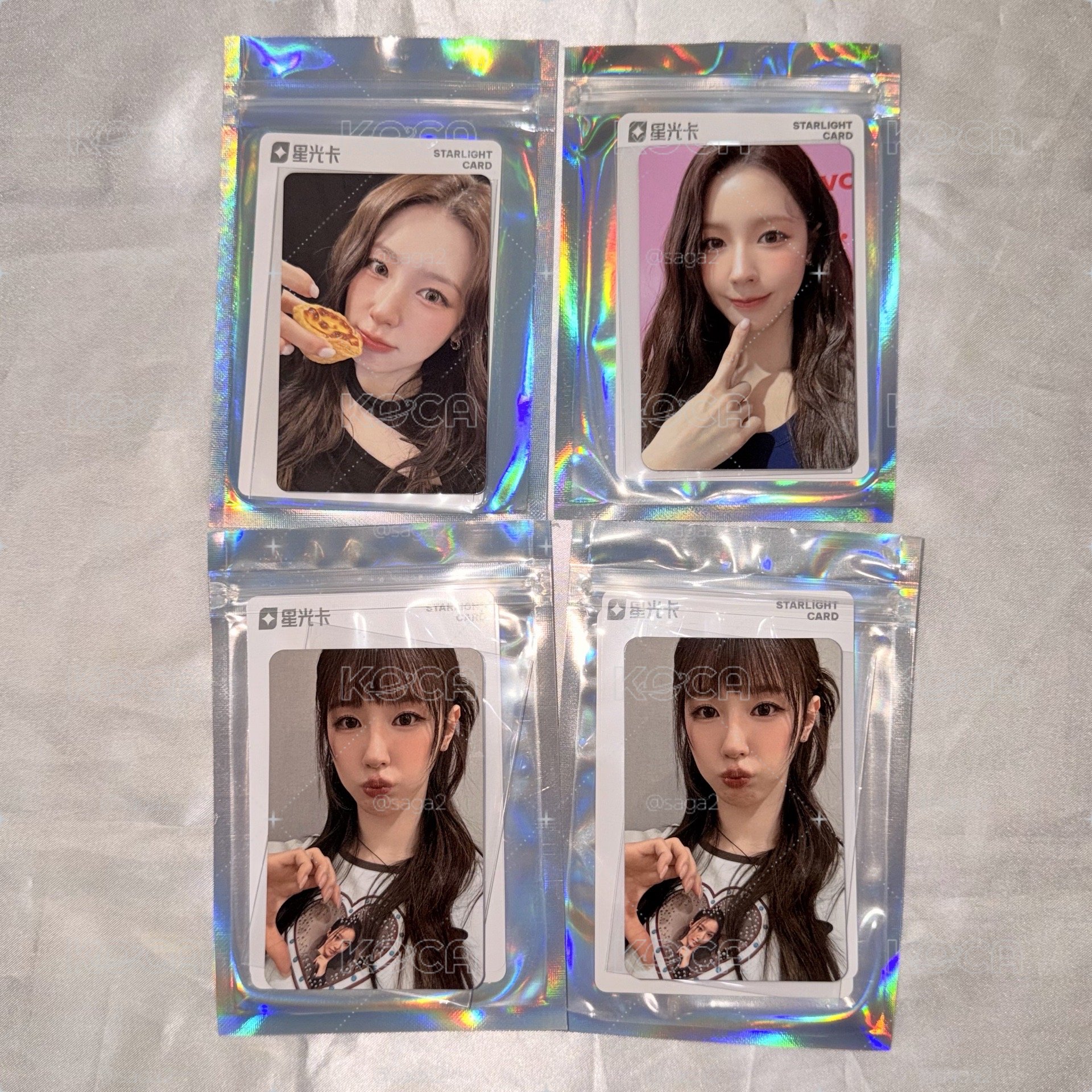 現貨 idle 面 星光卡 We are QQ音樂 薇娟 二星卡 三星卡