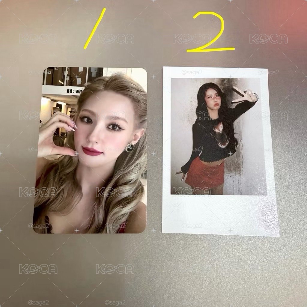 現貨 idle gidle 薇娟 美延 小卡 拍立得 k4 特典卡