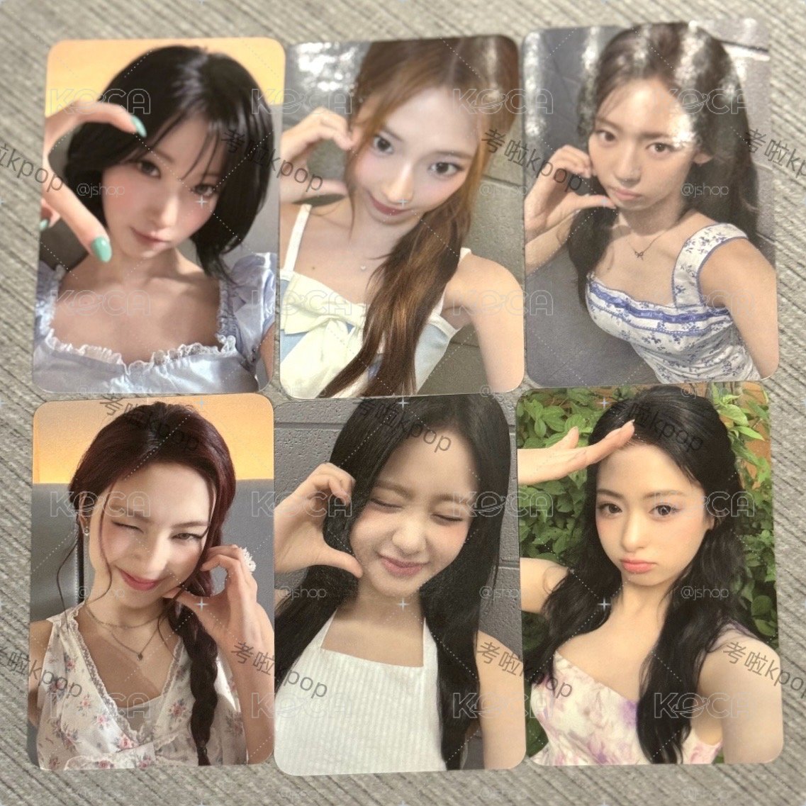 [預購] I LIKE IT造型小卡 D ver.